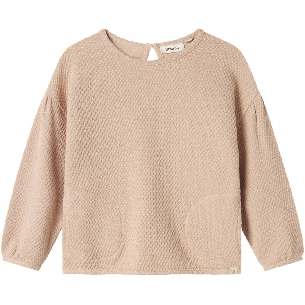 Køb Lil'Atelier Cameo Rose Nmfnoella Ls Oversize Sweat Lil