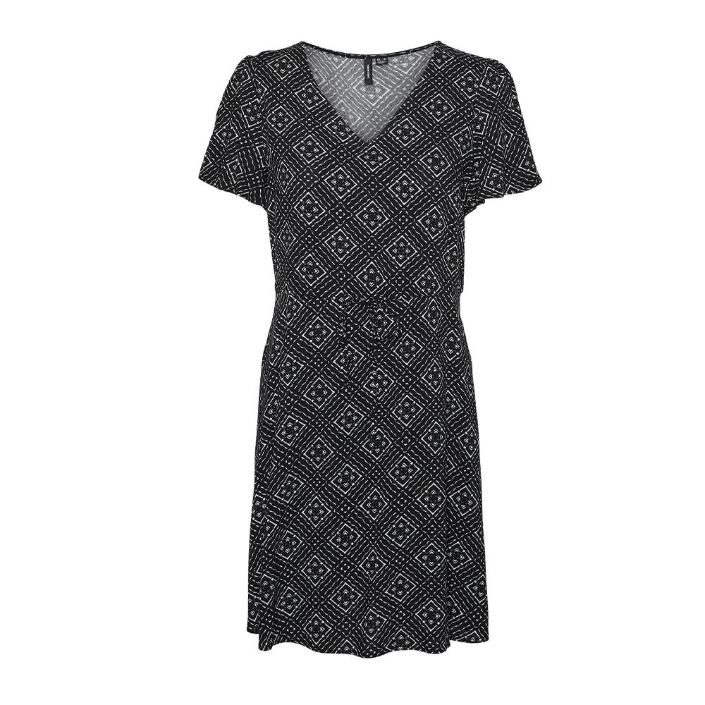 Vero Moda Robe Noire/Blanche Femme Vero Moda Vmeasy Joy