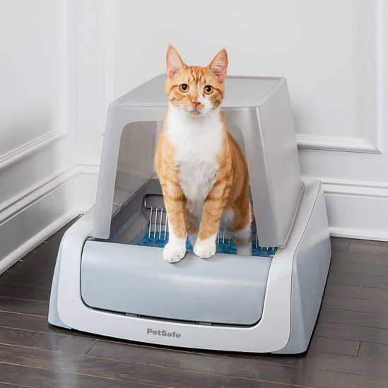 PetSafe ScoopFree - Bedekte Zelfreinigende Kattenbak, Tweede Generatie - Geen Scheppen, Privacy, Gezondheidsmonitoring