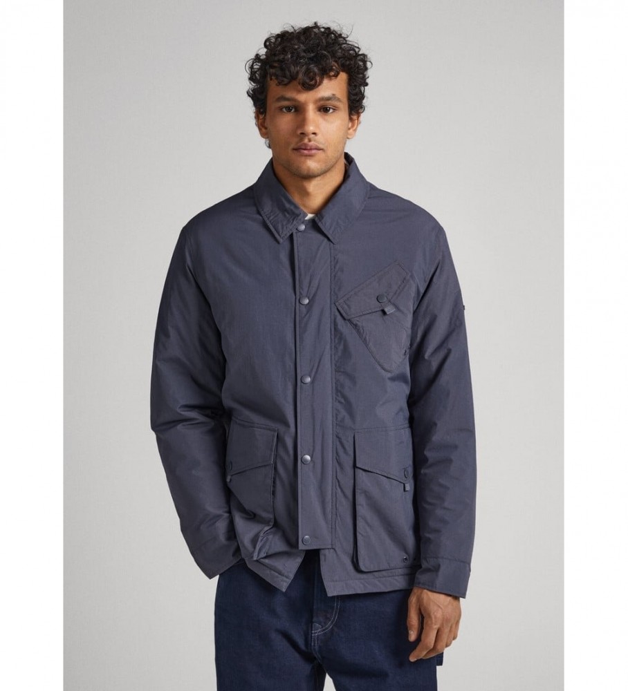 Jaqueta Benedict da Pepe Jeans, azul-marinho