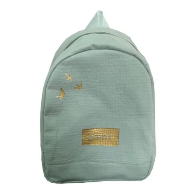 Sac à dos maternelle C'est du Cotton - 1 compartiment - bleu - Hamelin