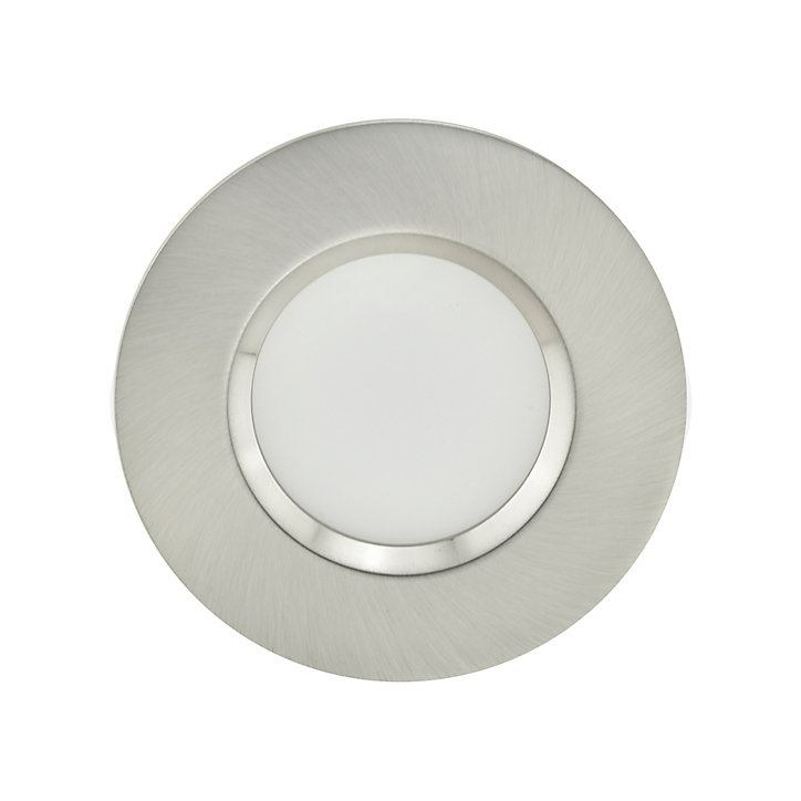 Spots à encastrer Boze LED intégrée 345lm 4.7W IP65 GoodHome chrome