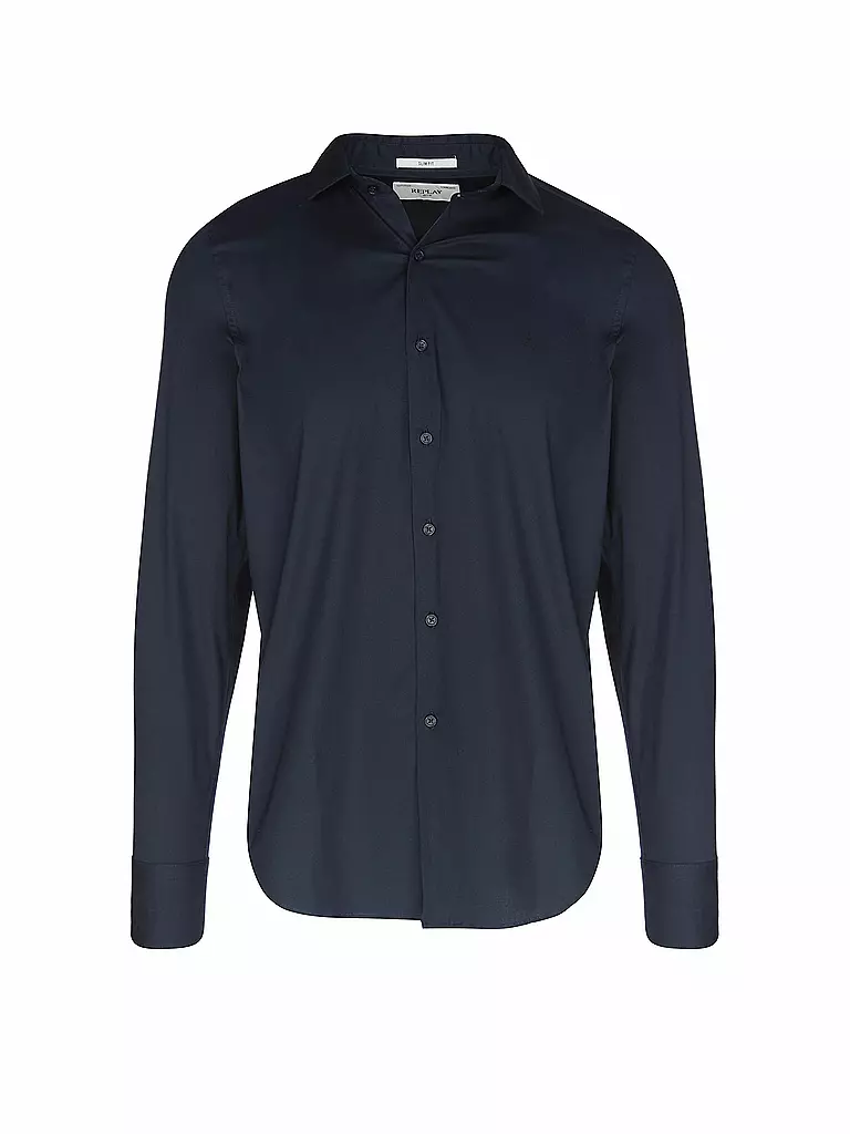 REPLAY Hemd Slim Fit blau