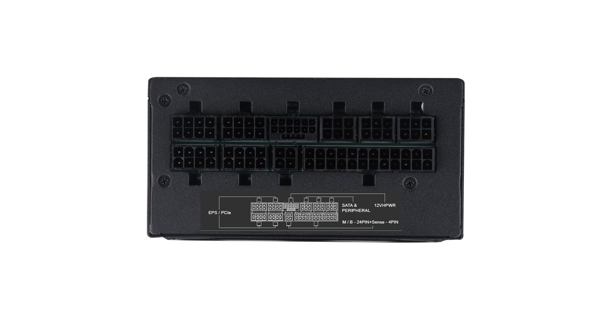 SilverStoneSST-SX1000R-PL, modulaire 1000 watt voeding   (Zwart, 4x PCIe)
