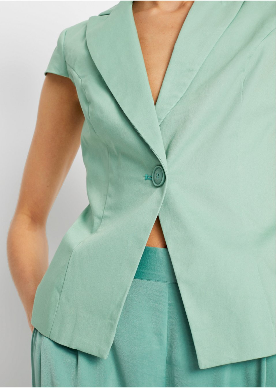 Blazer à manches courtes