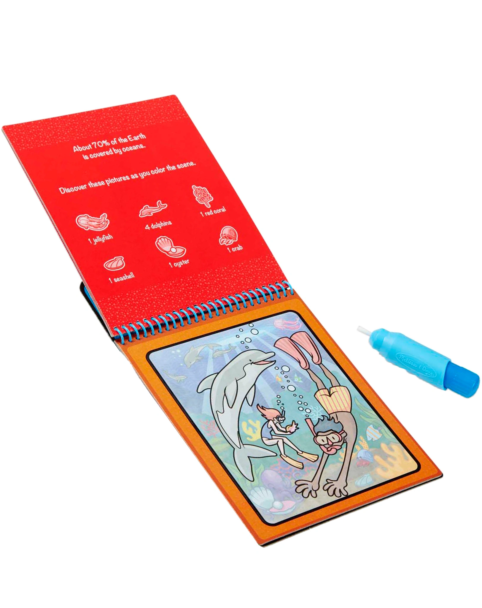 Malblock WATER WOW! - ABENTEUER mit Stift