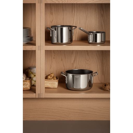 Eva Trio Stainless Steel Keramisk Slip-Let Kasserolle, 1,1 L