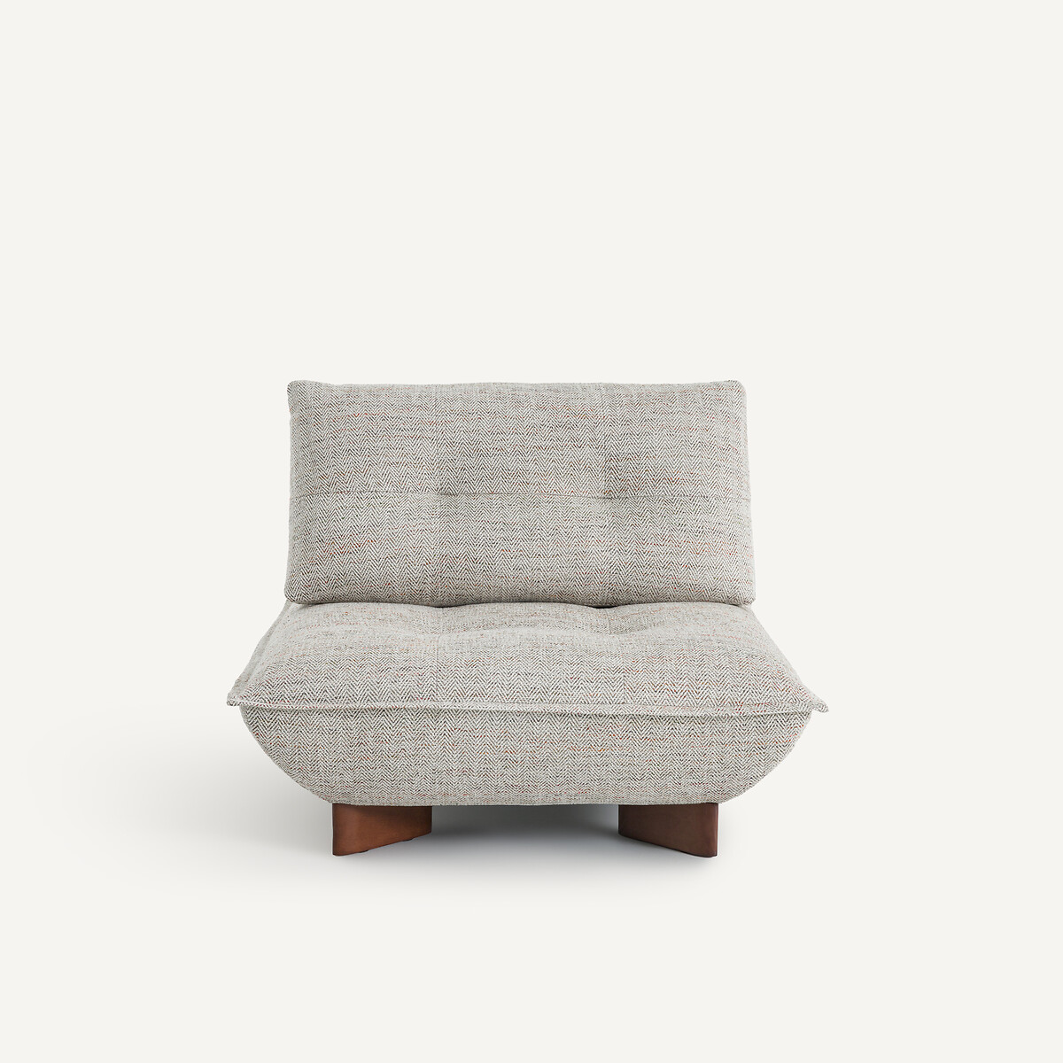AM.PM<br>Sofá modular em sarja salpicada Kaori