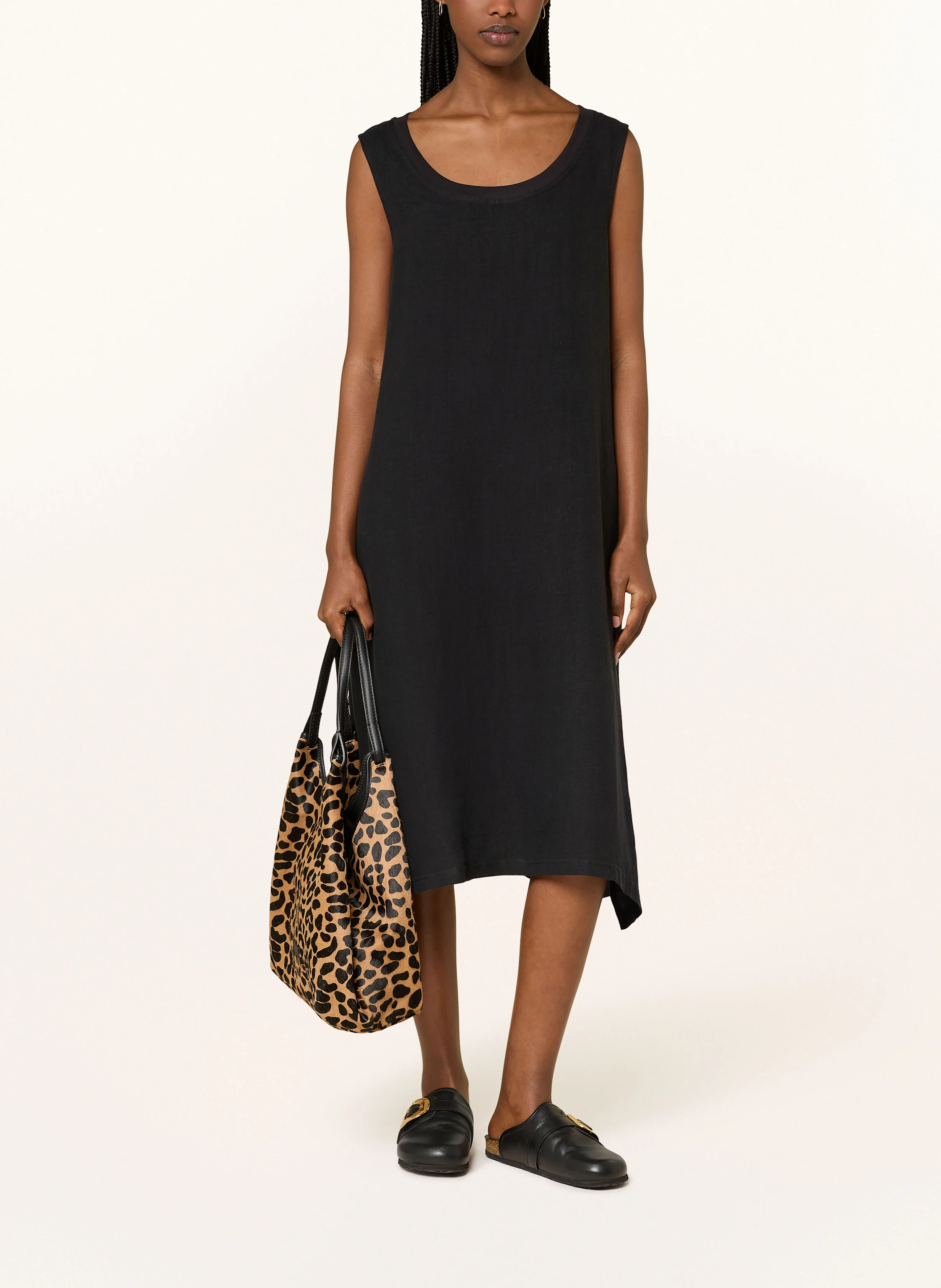 darling harbour Kleid im Materialmix