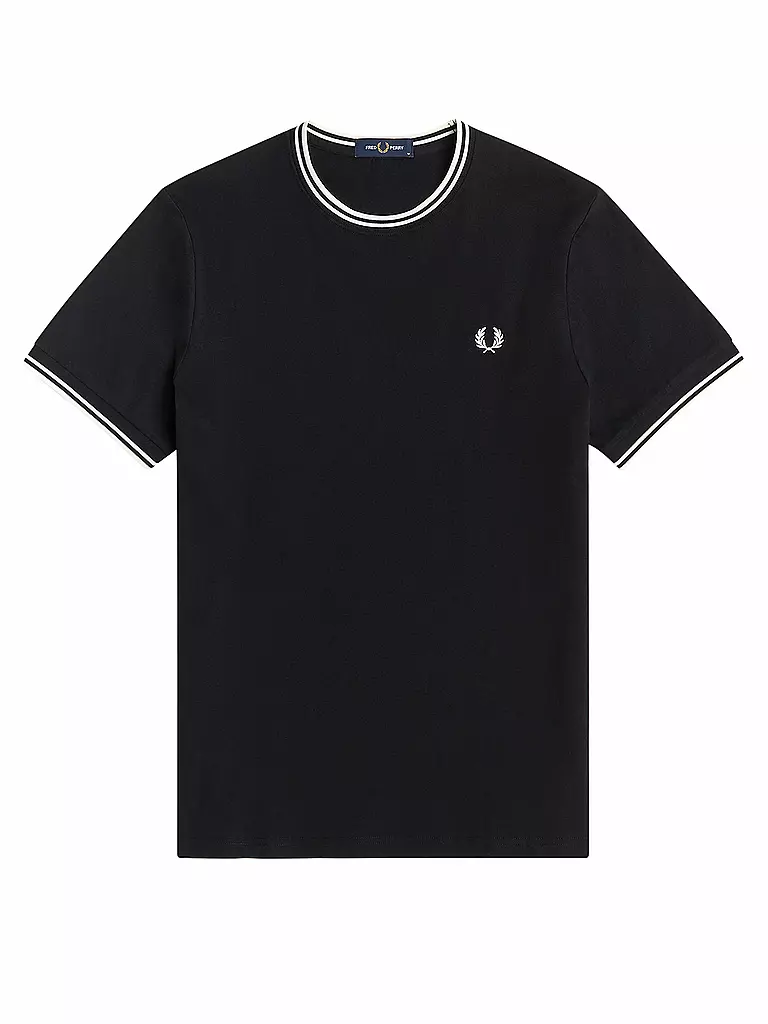 FRED PERRY T-Shirt schwarz