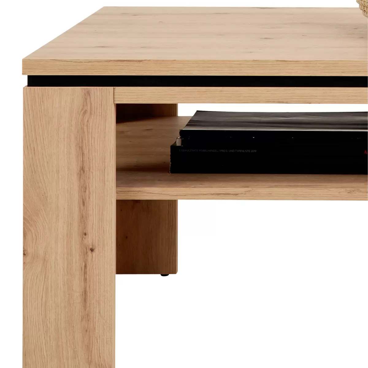 Salontisch Nyon Artisan Eiche,schwarz