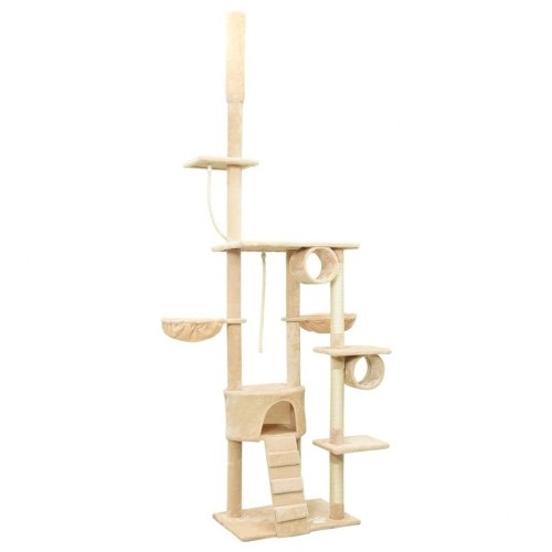 Arranhador de gato bege