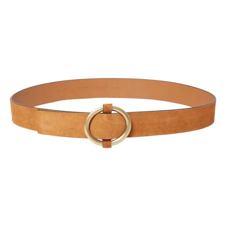 Sessùn Ceinture Tisao Su Croûte de Cuir | Camel