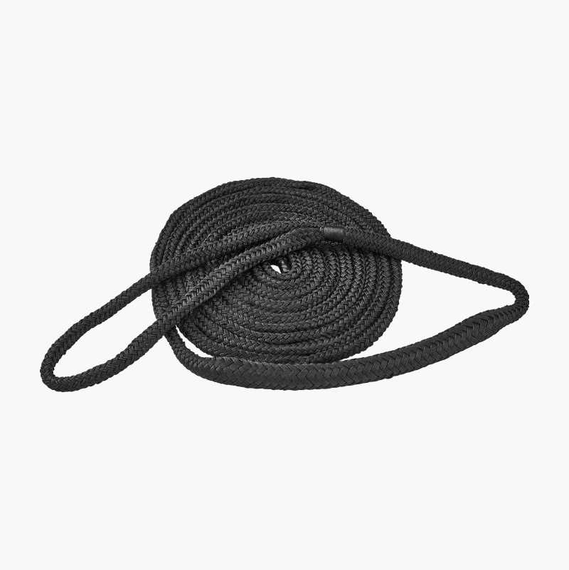 Fortøyningsline med rykkdemper, 14 mm x 6 m
