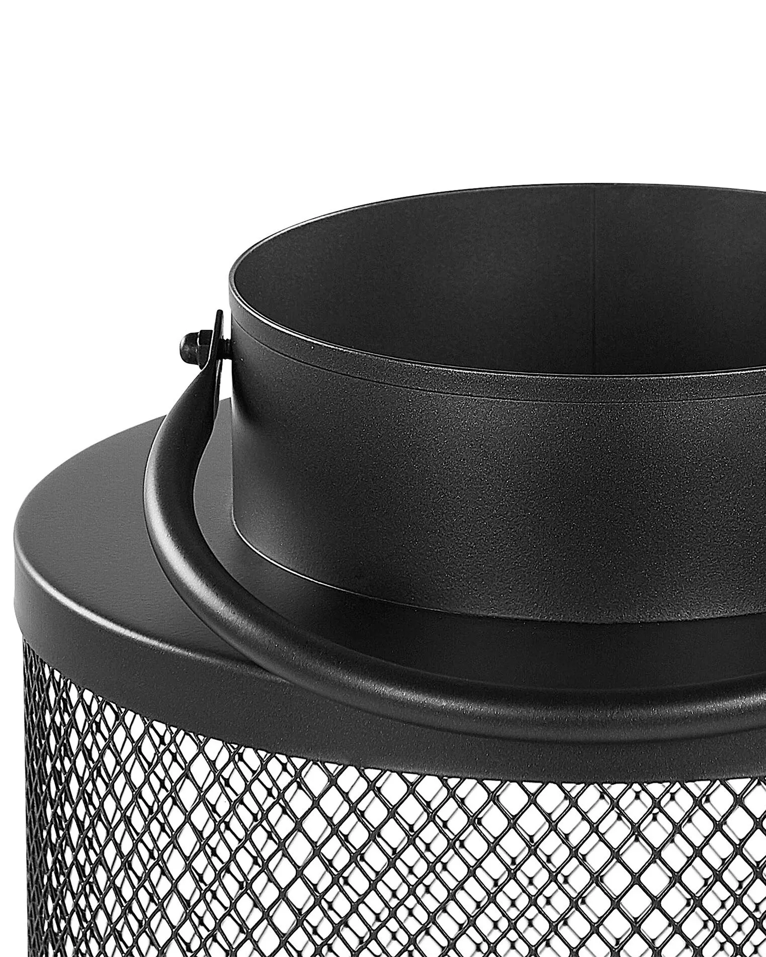 Lantaarn YAMDENA Metaal 24 cm Zwart