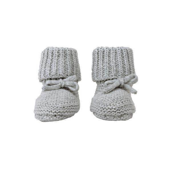 Lodger Knit Slofjes - 0-6 Mnd - Beige