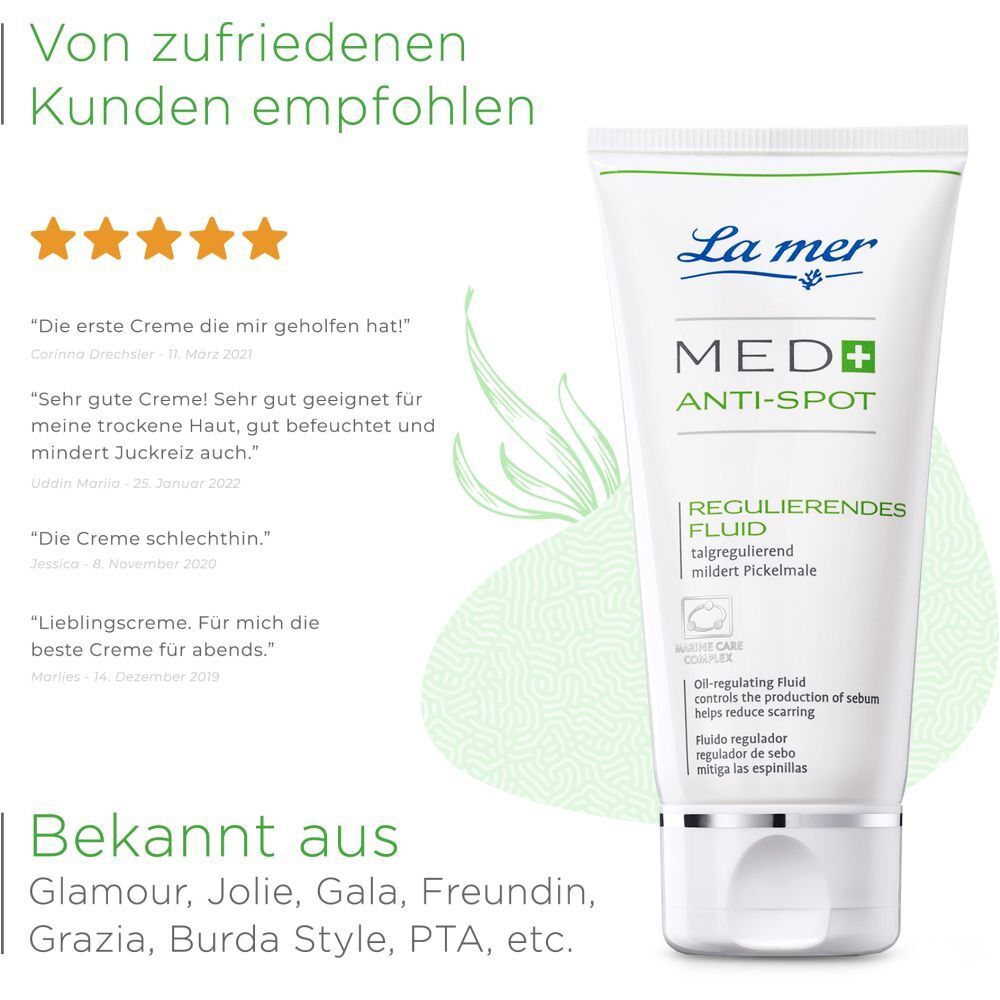 La mer MED+ Anti Spot regulierendes Fluid unparfümiert