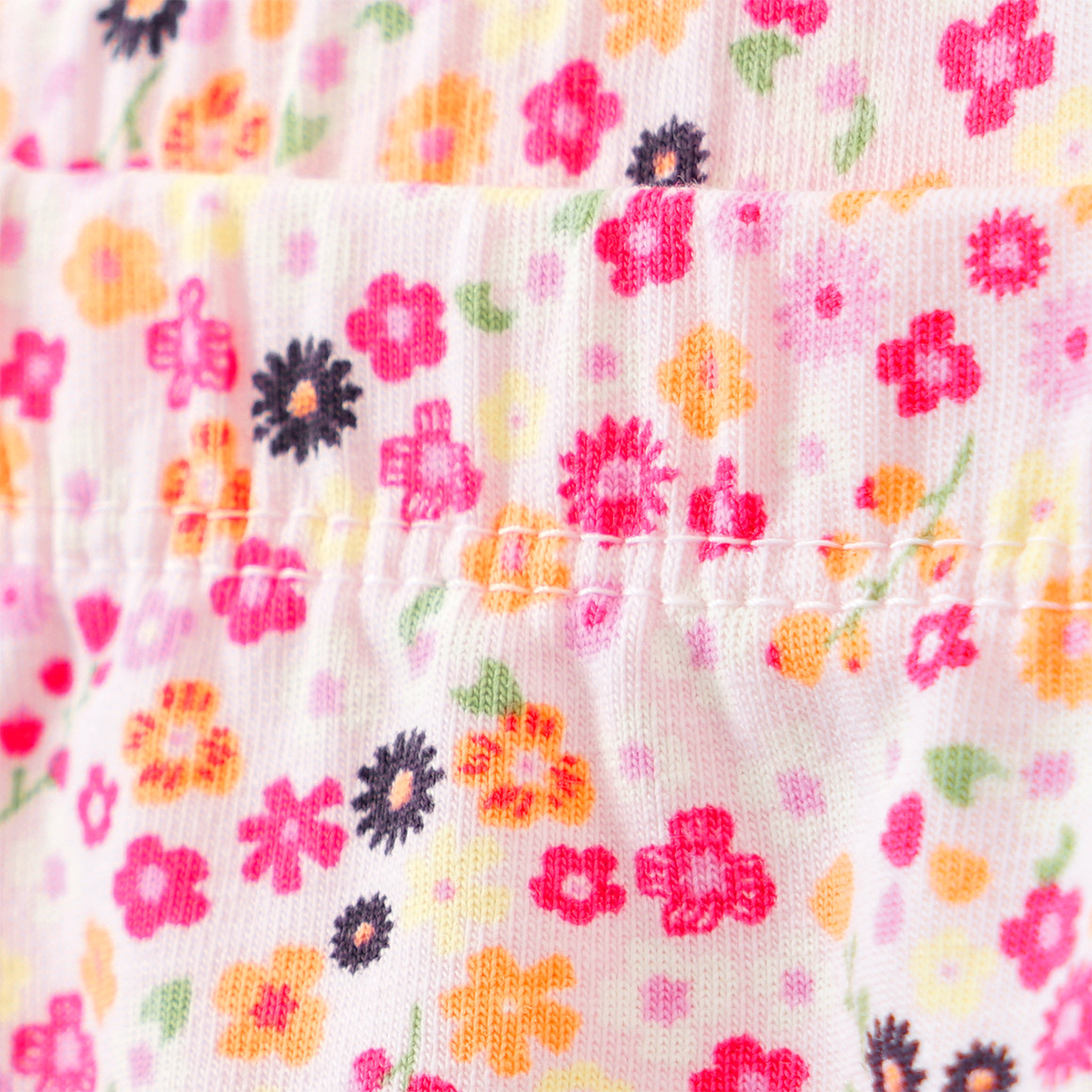 Topolino Mädchen T-Shirt mit Capri-Leggings im Set weiss / rosa / pink