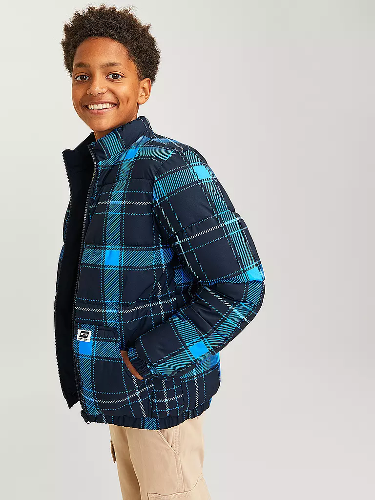 JACK & JONES Jungen Steppjacke JORNGIA dunkelblau