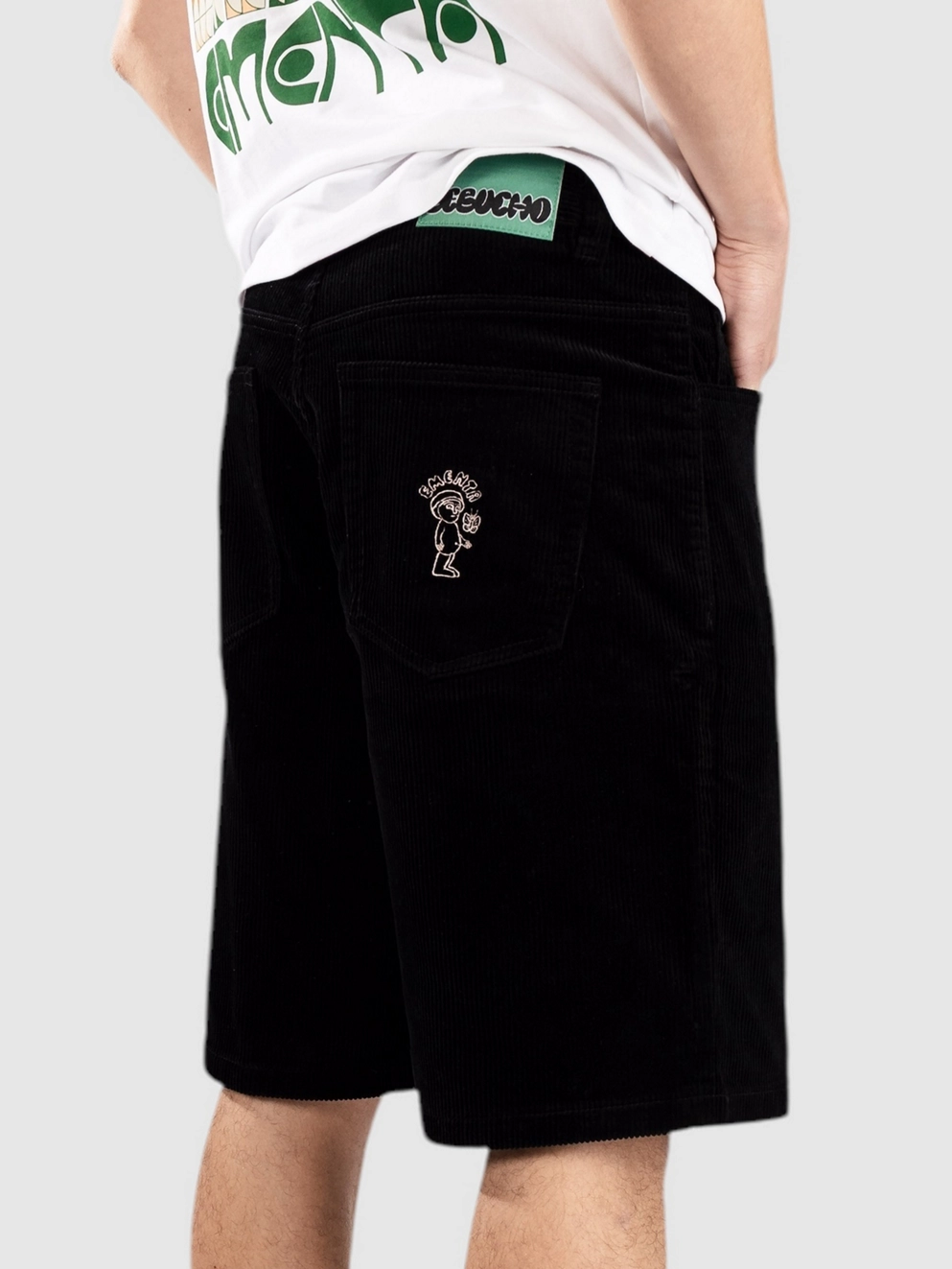 Ementa SB Bebucho Cord Shorts black