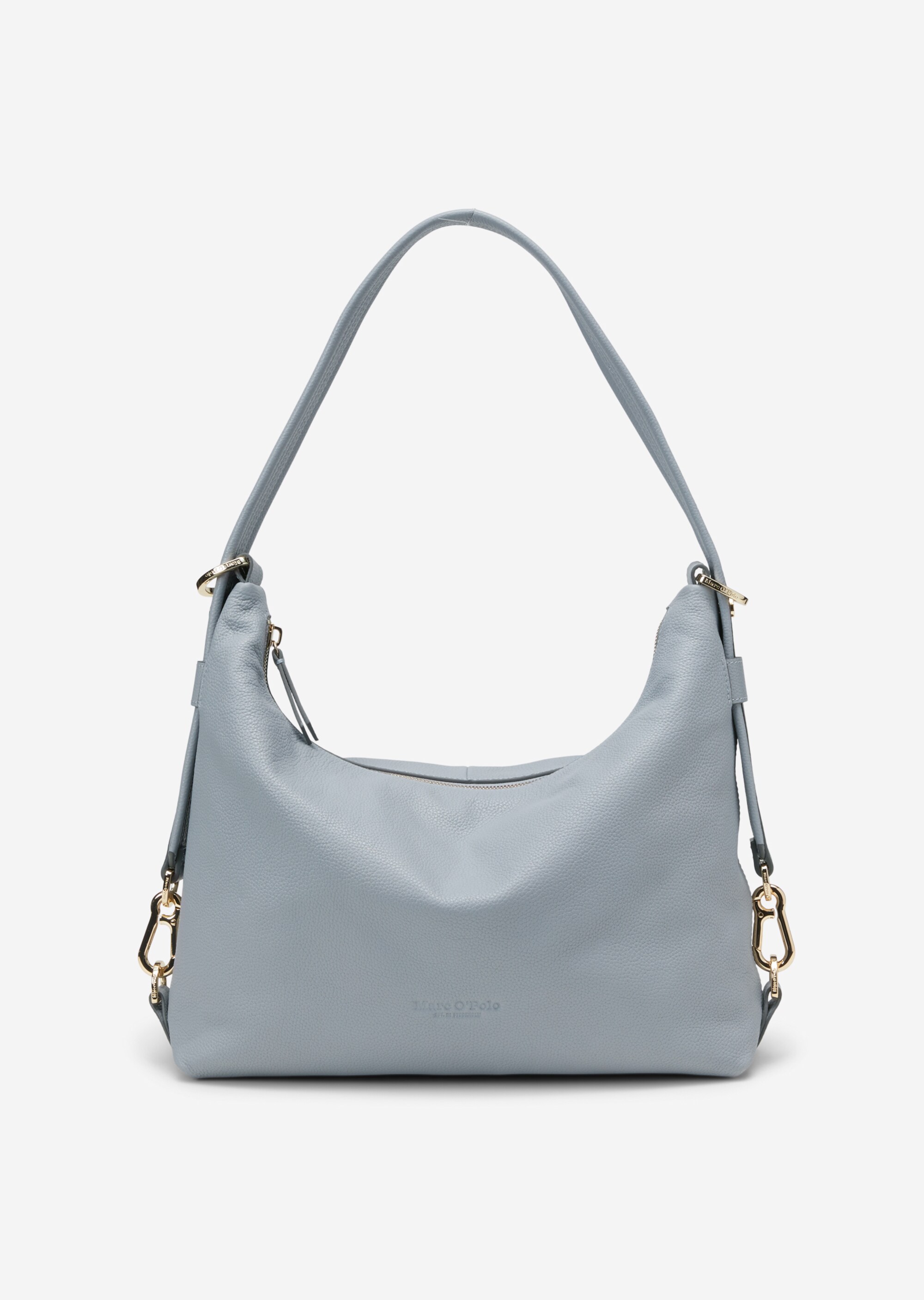 Hobo Bag small aus edlem Rindleder mit Struktur