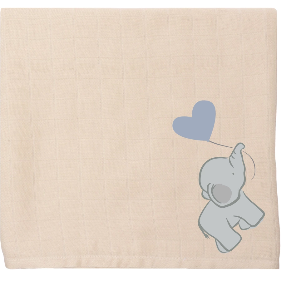 Liliput Mulltuch Elefant beige
