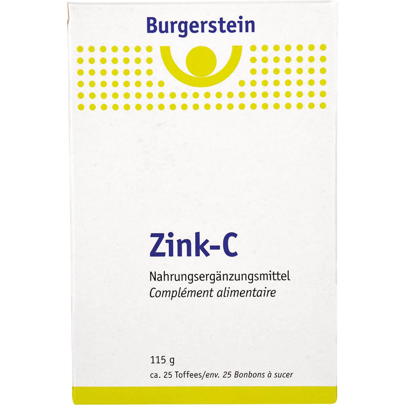 Burgerstein Zink-C Toffees 115 g