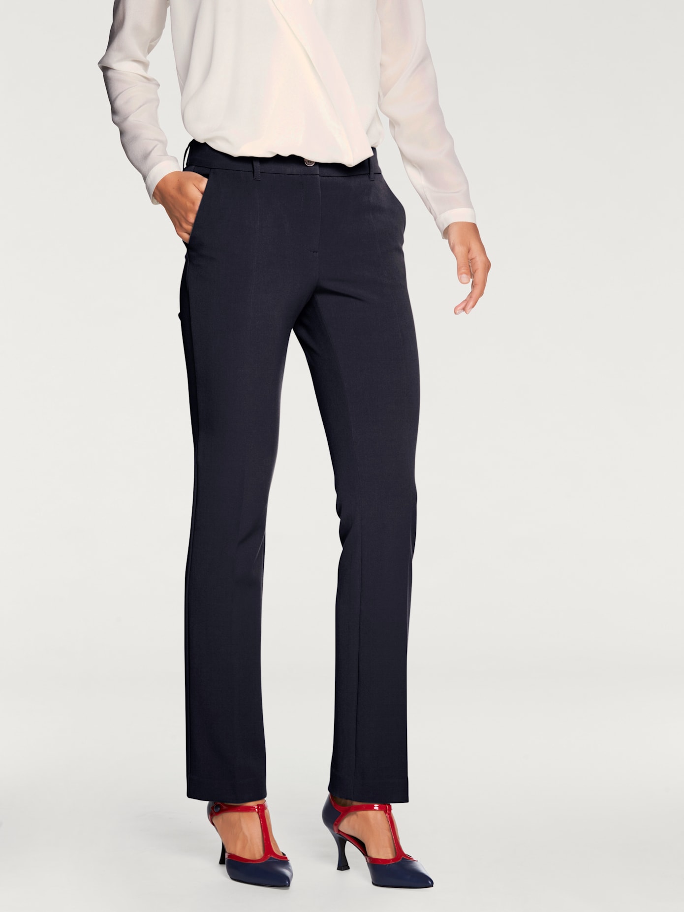Pantalon crayon coupe droite