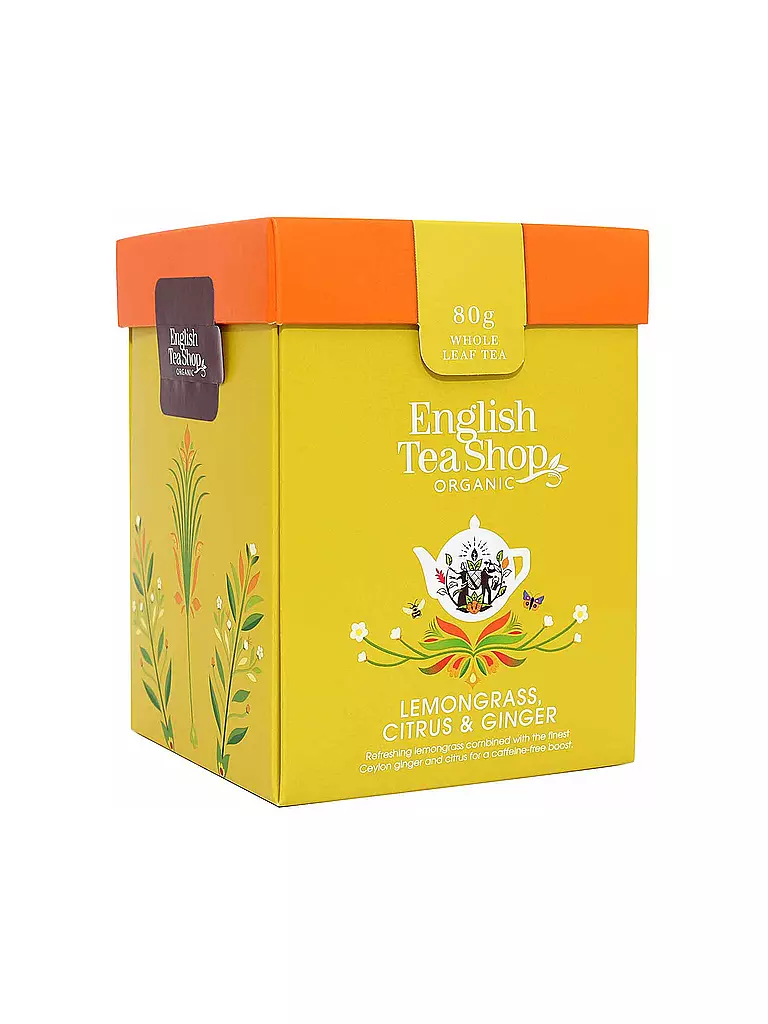 ENGLISH TEA SHOP Teemischung Bio Lemongras, Ingwer und Zitrus 80g bunt