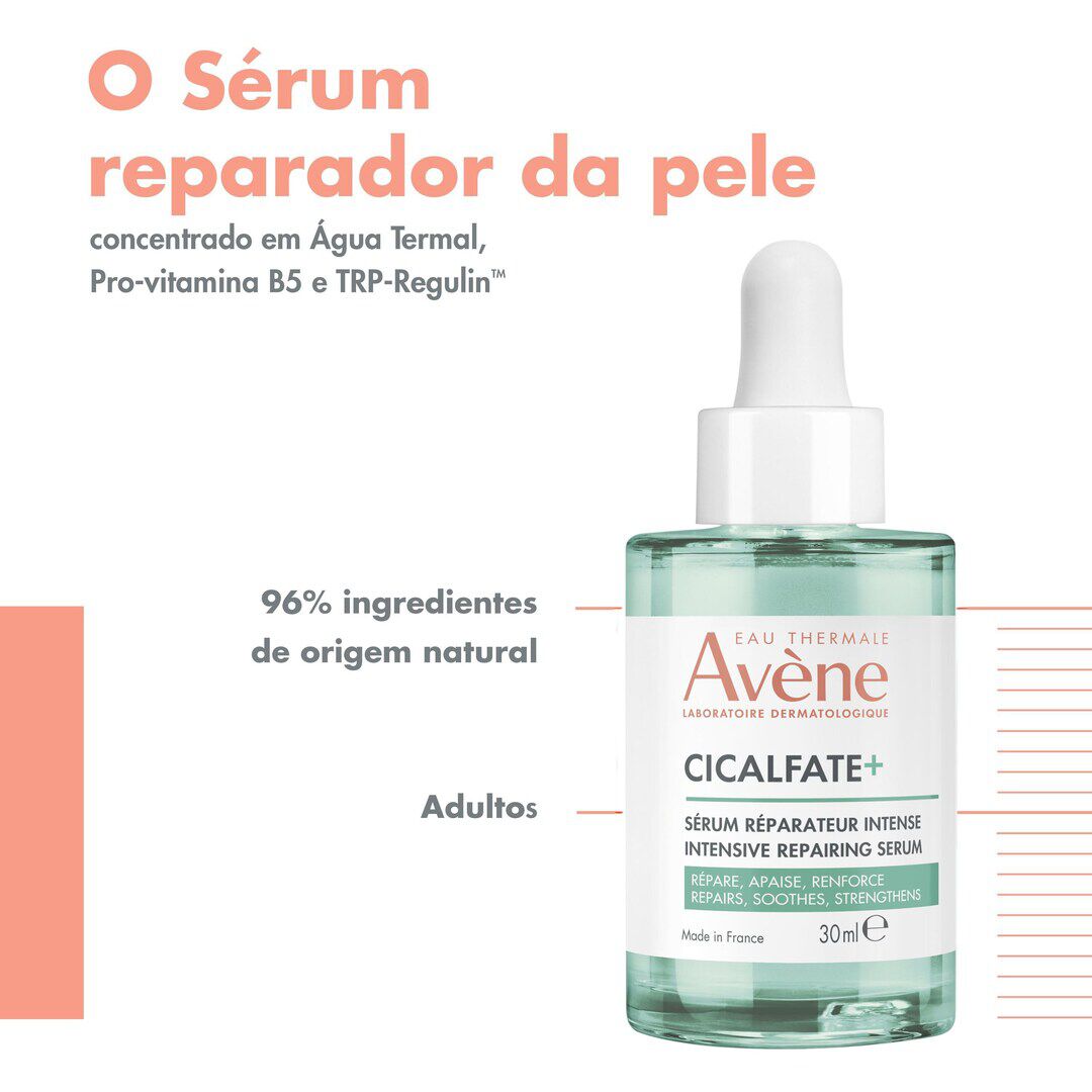 AVENE  Cicalfate+ Serum rosto pele frágil e irritada - 30ml