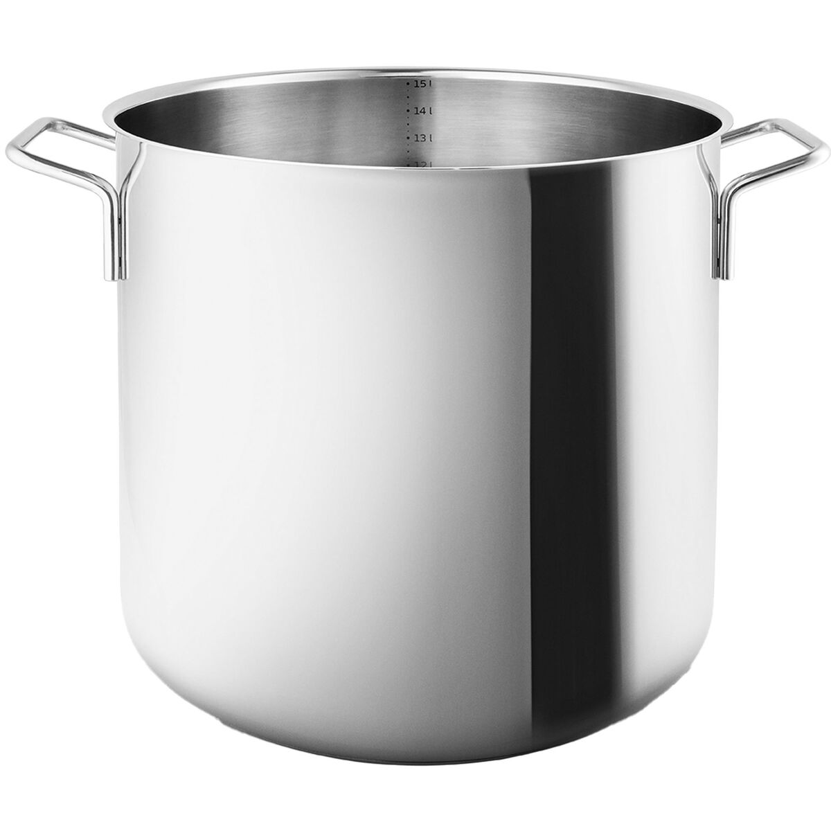 Kasserolle 15 liter, rustfritt stål