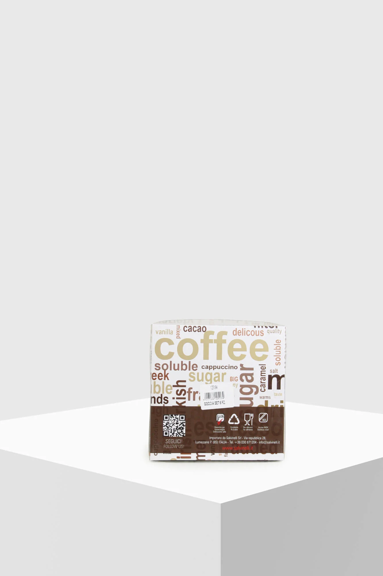 cilio Espressolöffel Goccia 6 Stk
