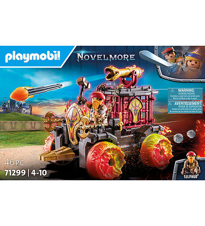 Playmobil Novelmore - Burnham Raiders Feuerpanzer - 71299 - 46 D