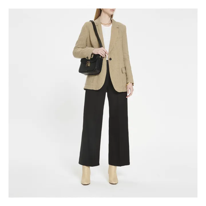 A.P.C. Sac Grace Cuir Lisse | Noir