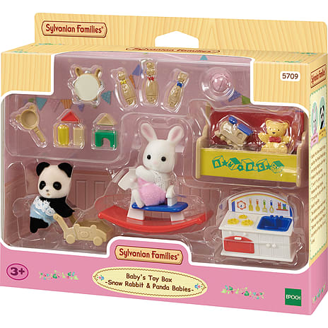 Sylvanian Families snekanin og panda baby