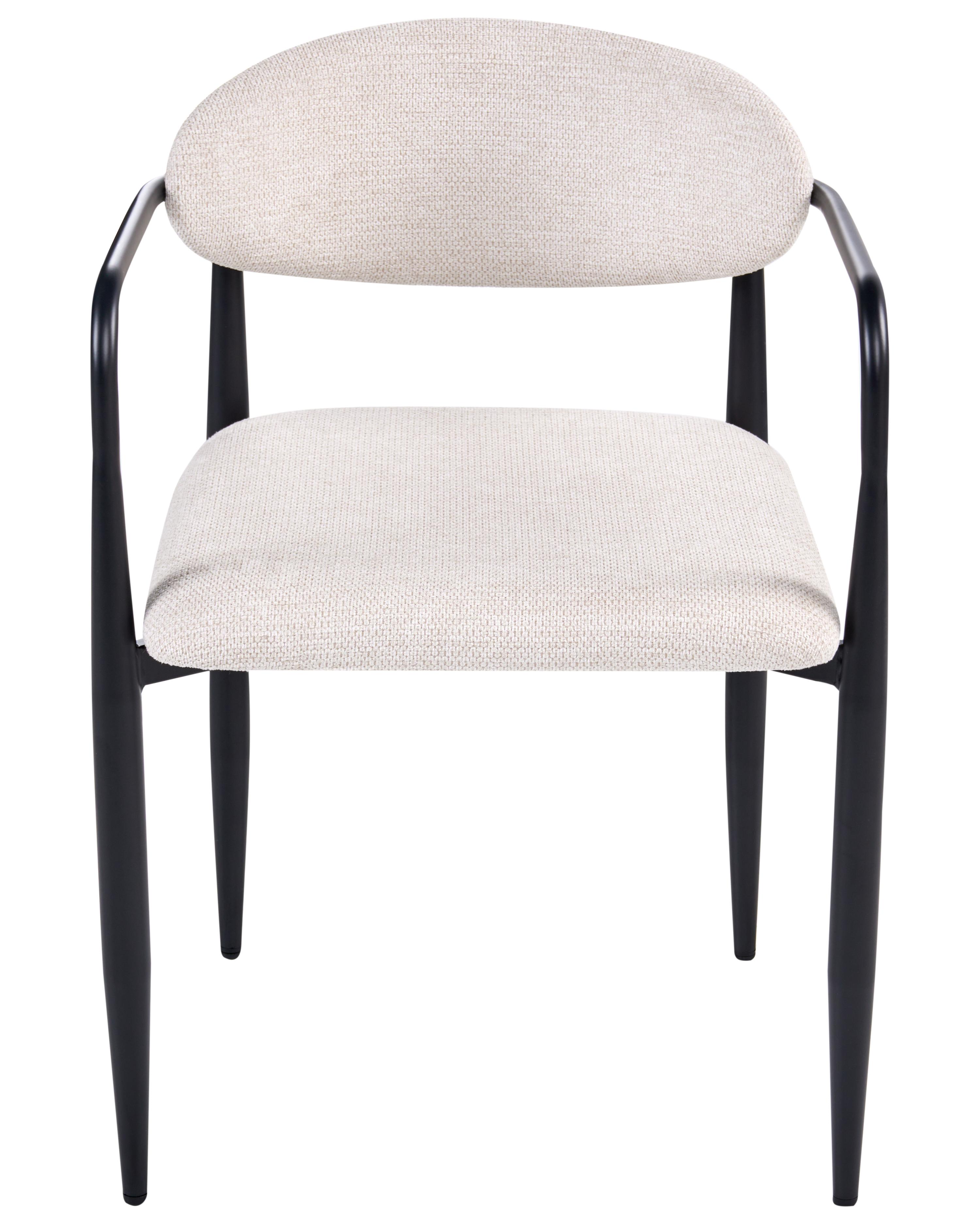 Set van 2 eetkamerstoelen TANEVIK Lichtbeige