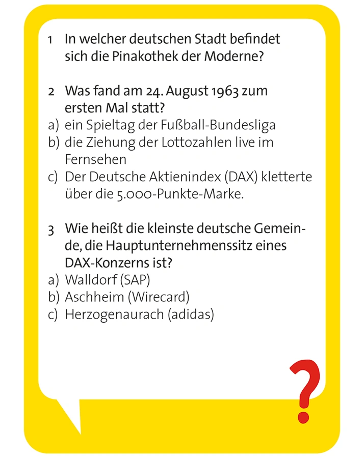 Pocket Quiz – Deutschland