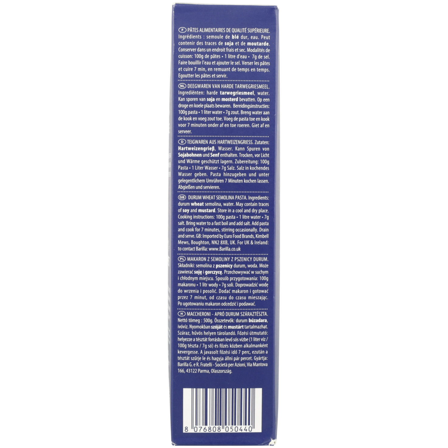 Barilla Maccheroni Nr. 44