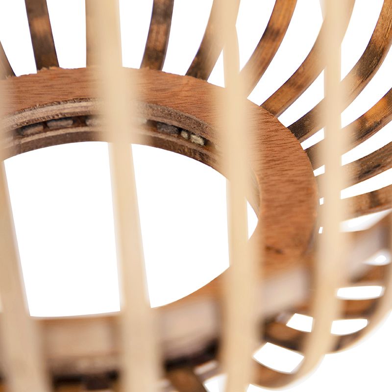 Landelijke hanglamp rotan 3-lichts - Manila