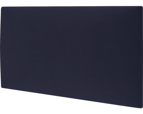Wandkussen Riviera, diep donkerblauw, fluweellook, 30x60 cm
