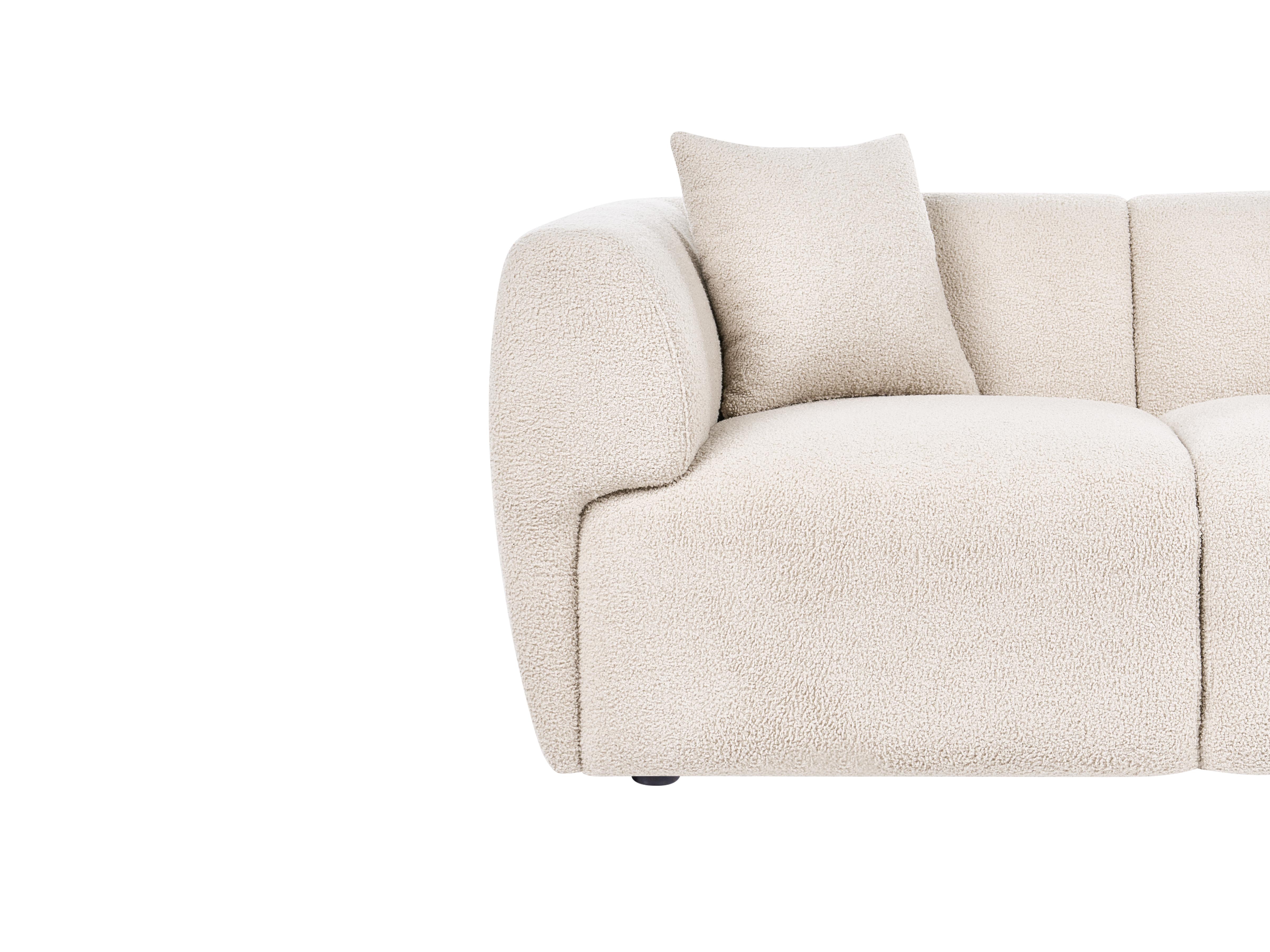 Bank 2-zits VALBY Bouclé Beige