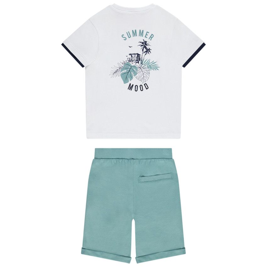 Ensemble 2 pièces en jersey pour garçon - Kaki