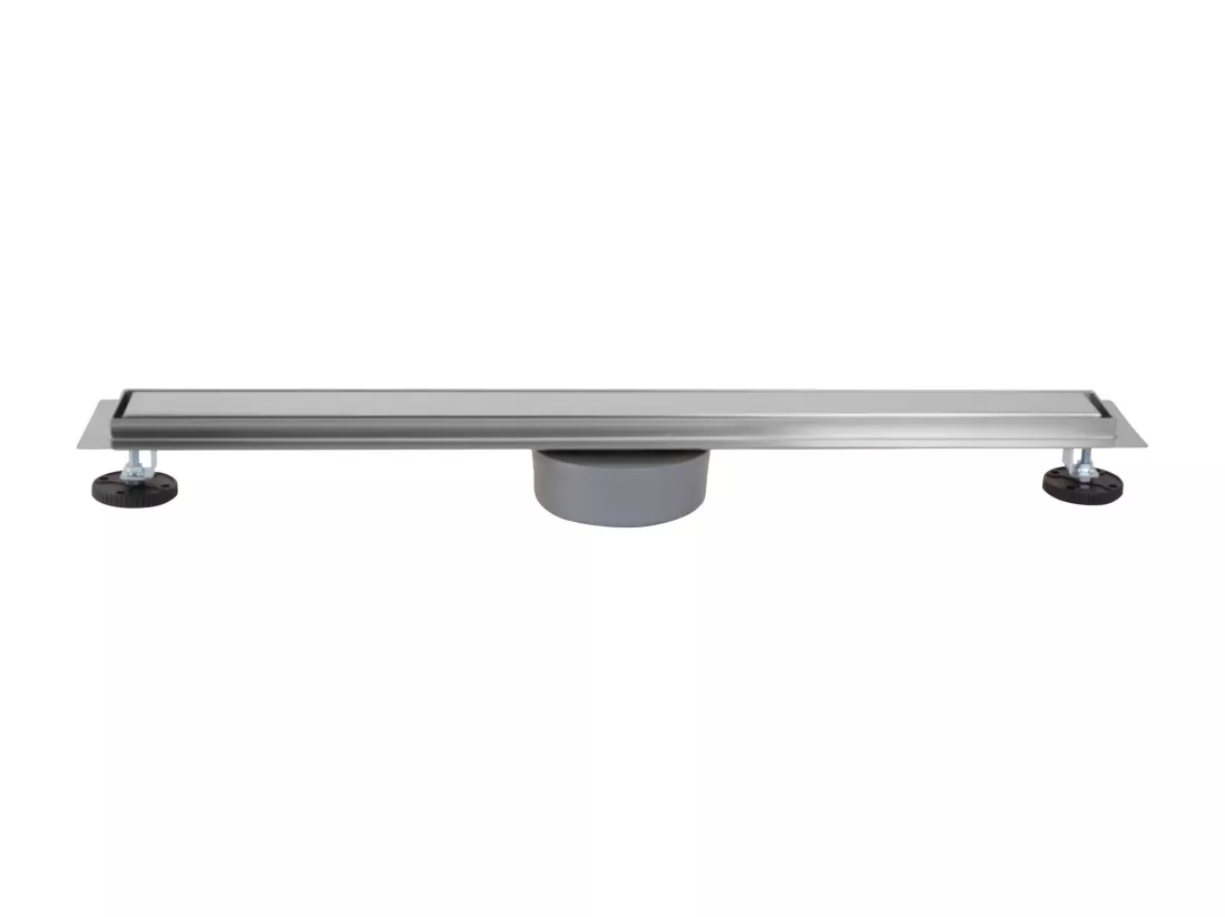 Drain linéaire REA Neox Pro 700 en acier brossé