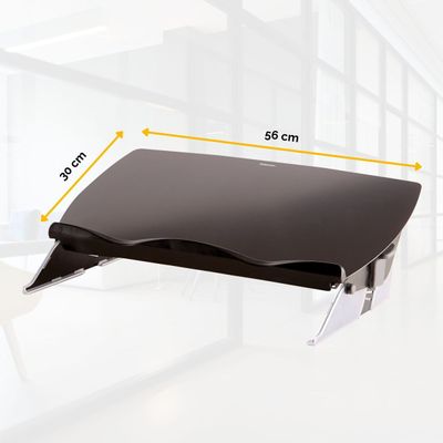 Fellowes Easy Glide - Porte-documents incliné format A3 - système de glissière facilitant l'écriture - possède un rangement et des passes câbles