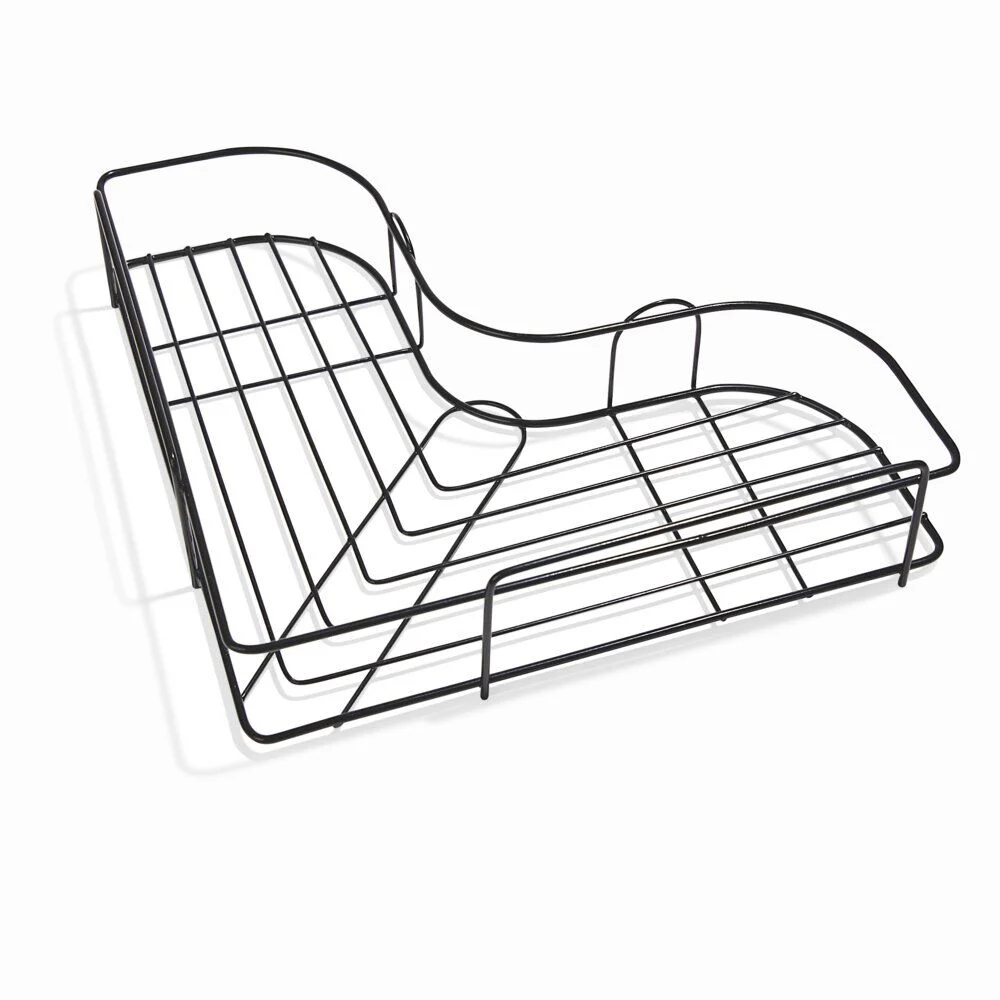Étagère d'angle serviteur de douche 23x23cm