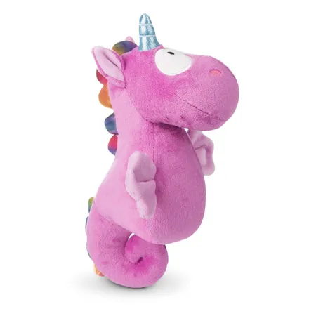 NICI Kuscheltier Seepferdchen Laguna Rainbow 27cm stehend in Geschenkverpackung GREEN