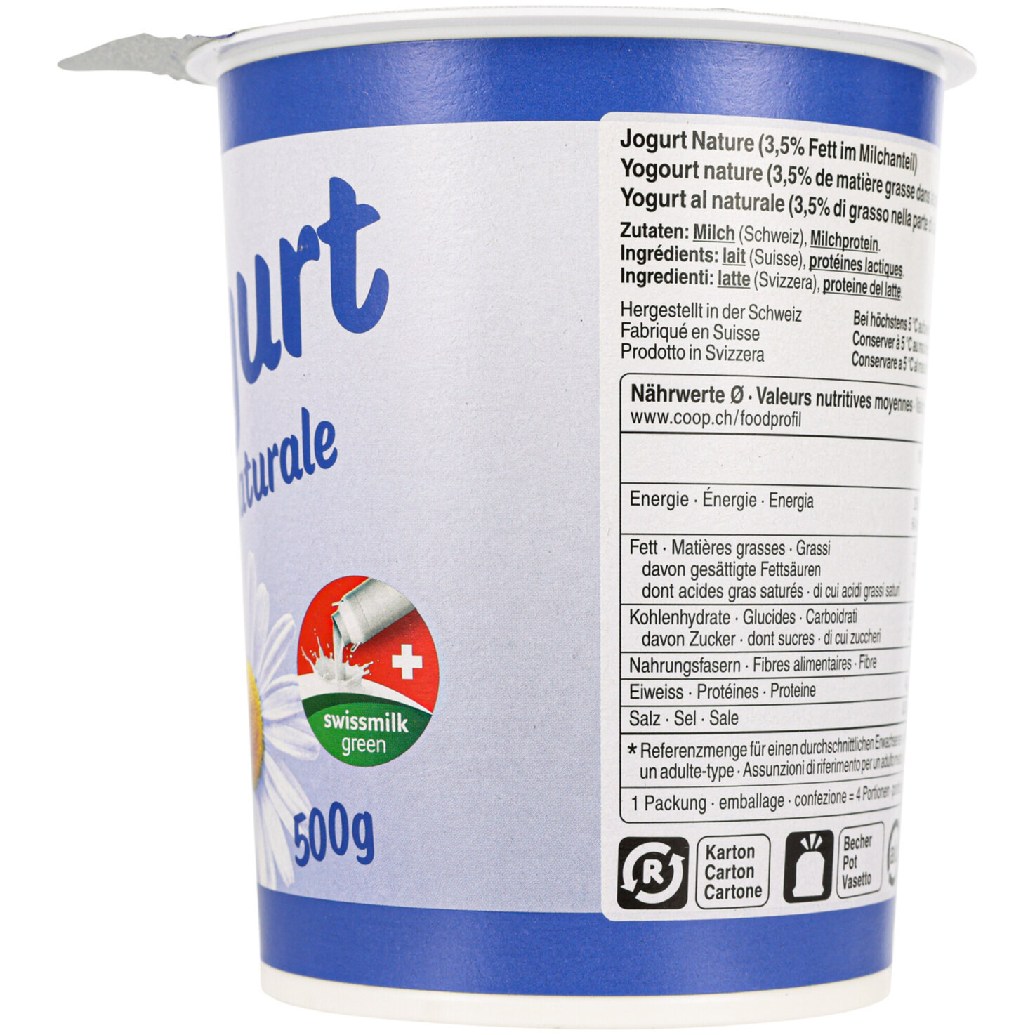 Prix Garantie Joghurt Nature 3.5%