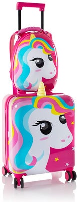 Heys Super Tots Set Koffert & Ryggsekk, Unicorn