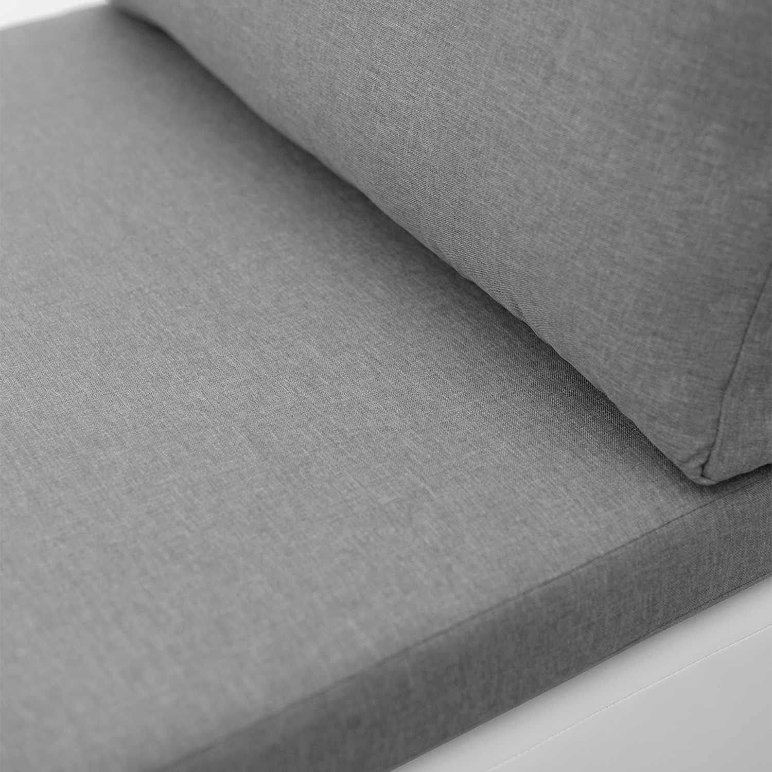 Bonni TOLEDO Lehnsessel, Sessel mit Schlaffunktion, Schlafsofa, Klappsofa, Schlafcouch, Bettsofa, vom Hersteller, Couch, Couchgarnitur, Sofagarnitur, Ideal für kleine Wohnungen (Grau/Schwarz)