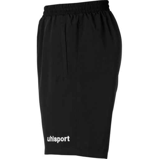 Calções essenciais em tecido plano preto Uhlsport